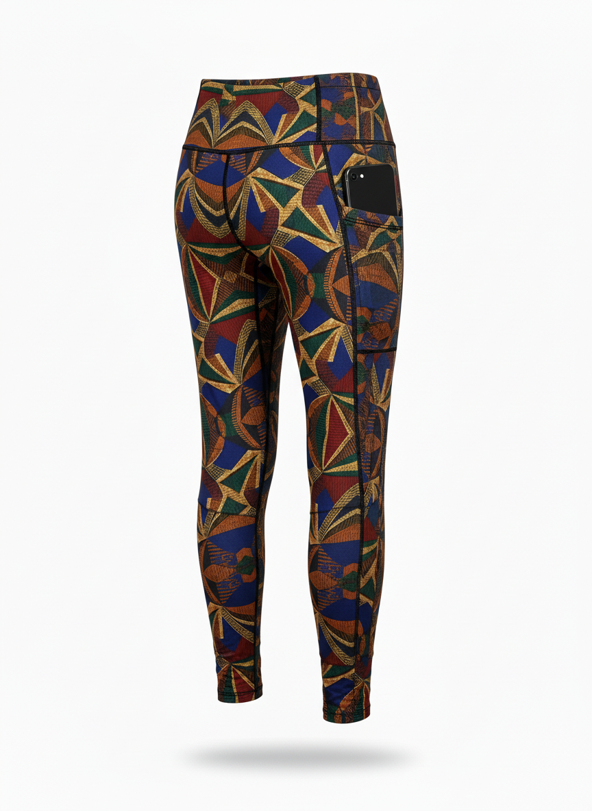 DCActv Multicolour Long Leggings