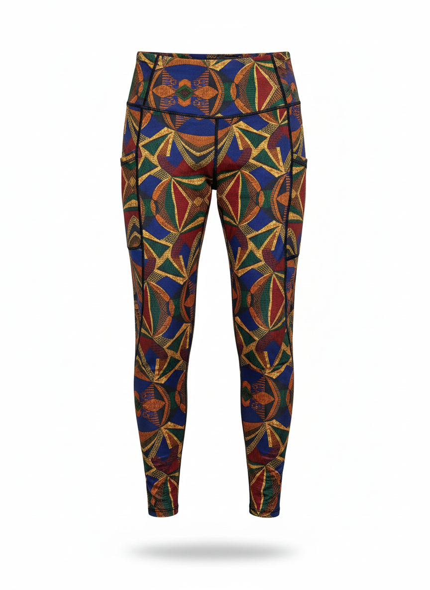 DCActv Multicolour Long Leggings