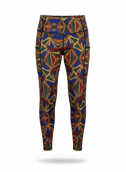 DCActv Multicolour Long Leggings