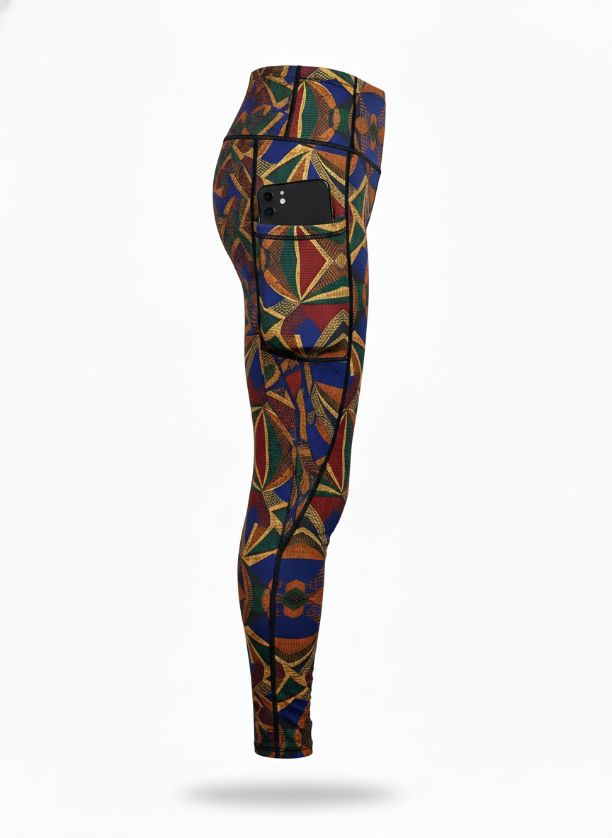 DCActv Multicolour Long Leggings
