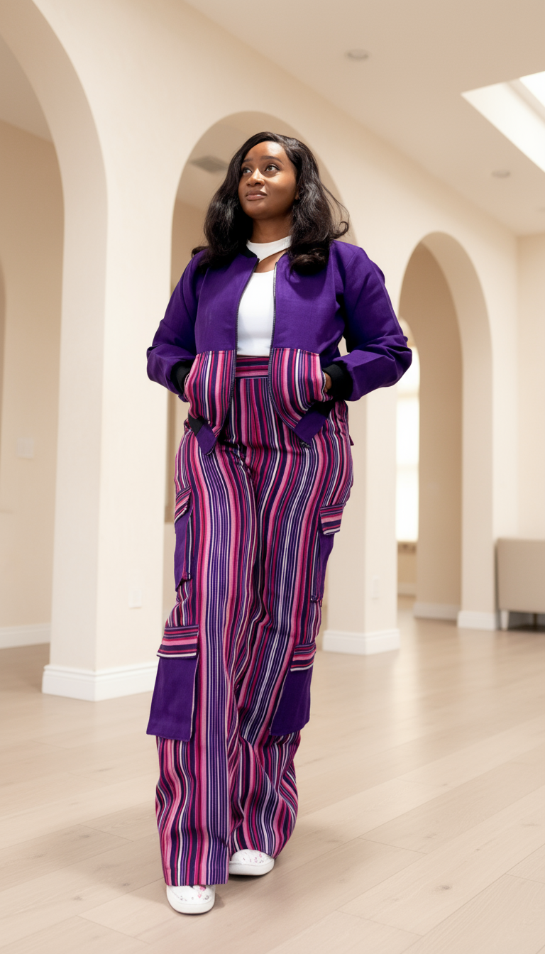 DCRTW Aso-Oke Cargo pants